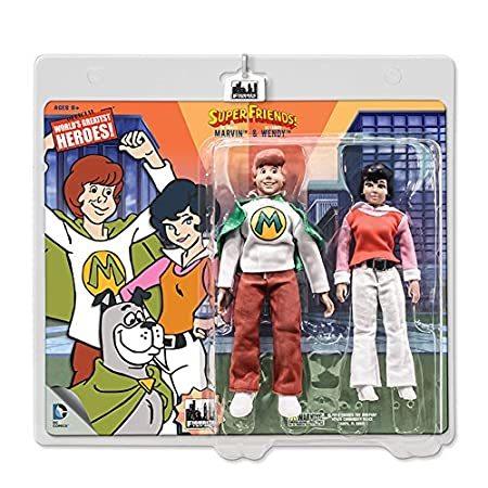 Super Friends Retro 8 【SALE／92%OFF】 Inch Action Figures: Marvin amp; Two-Pack お得クーポン発行中 Wendy