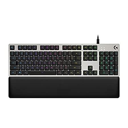【SALE】 - Backlit - Keyboard Logitech USB Silver - Tactile Romer-G Switch: Key - イヤホンマイク、ヘッドセット
