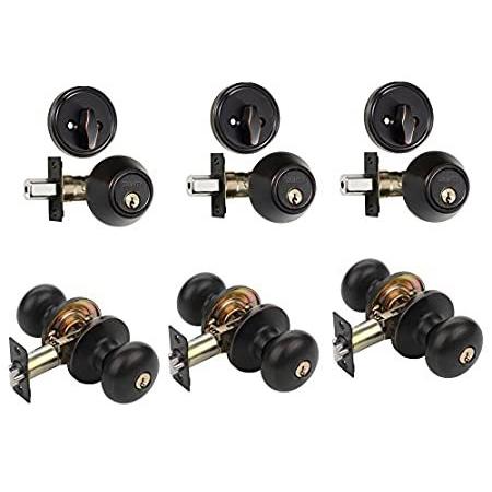 通販でクリスマス 送料無料で価値ある商品をsale価格でお届けします Dynastyハードウェアcp Tah 12p Tahoeエントリドアノブlockset Single円柱デッドボルト組み合わせセット Age And ドア 扉 板戸 障子 Ekonomimalmo Se