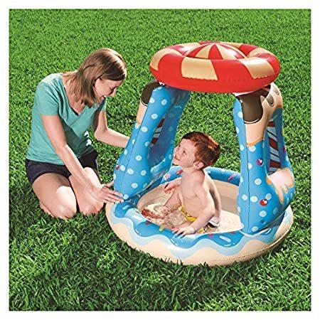 品揃え豊富で Bestway Pool Playtime Candyville 35" x 36" x 36" H2OGO! 大型シェルタータープ
