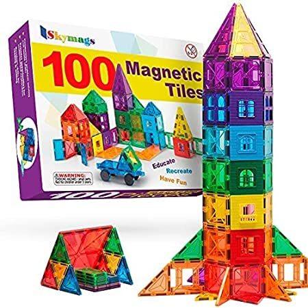 多様な Magnetic Kids, for Tiles Magnet Blocks, Magnetic SKYMAGS Building Pc Blocks パズルゲーム