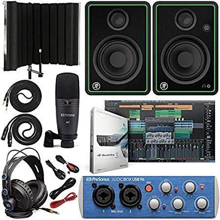Presonus AudioBox 96 Audio Interface Studio Kit with Studio One Artist Soft ターンテーブル