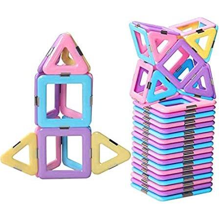 (税込) Building Magnetic DEJUN Blocks Educat Sets, Toy Construction Tiles Set Toys パズルゲーム