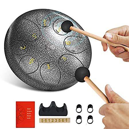 Steel Tongue Drum 8 Notes 6 Inch C Key Handpan Drums Percussion Instrument 小 太鼓 大太鼓 Upstatenewyork Aiga Org