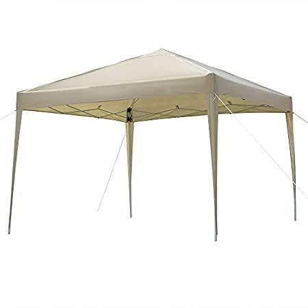 50%OFF Waterproof Portable Tent (Khaki) Shelter Sun Beach Folding Tent Shade 大型シェルタータープ
