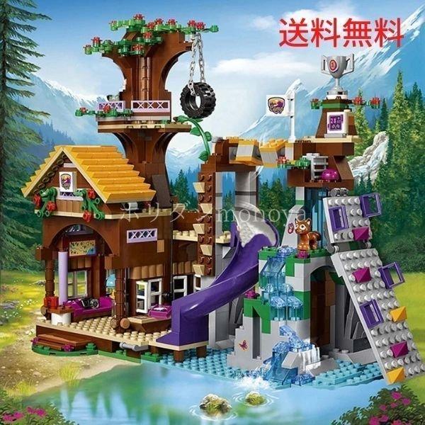 フレンズ 互換 ブロック Lego レゴ アドベンチャー 女の子 知育玩具 ブロックレンガ ツリーハウス キャンプ ブロック ファッション通販 Themtransit Com
