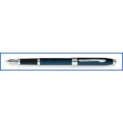保存版 新品 Cross Century Ii スターライト ミッドナイトブルー 万年筆 ミディアム ステンレススチールペン先 人気no 1 本体 Wjhni Com