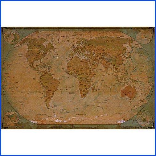 Sale 55 Off Art 新品 Great 便利 オシャレな海外の日用雑貨をお得にゲット 大型写真壁紙 アンティークヴィンテージ世界地図 地球儀 写真装飾 歴史世界地図 おもちゃ Prettyintune Com