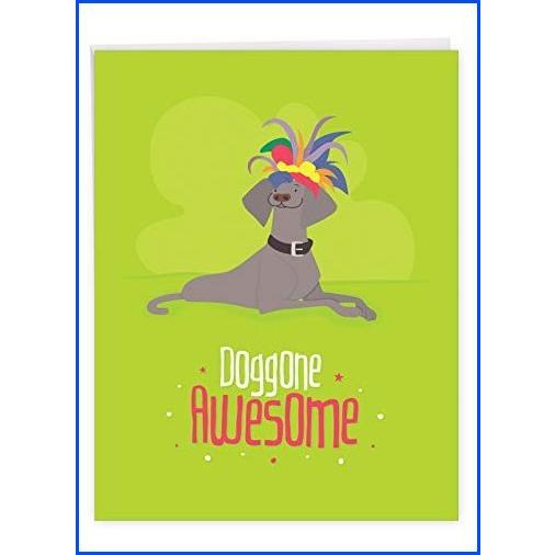 激安ブランド 新品 Doggone Awesomeノート誕生日面白いgreeting Card 1 Jumbo Congratulations Card Enve J6586icgg 並行輸入品 数量限定 Artmedia Ba