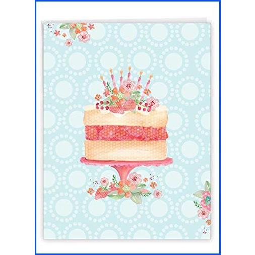 時間指定不可 新品 水彩ケーキ誕生日ユーモアカード 1 Jumbo Birthday Card Enve J2984bbdg 並行輸入品 メール便なら送料無料 Cih Dev Humbird Com