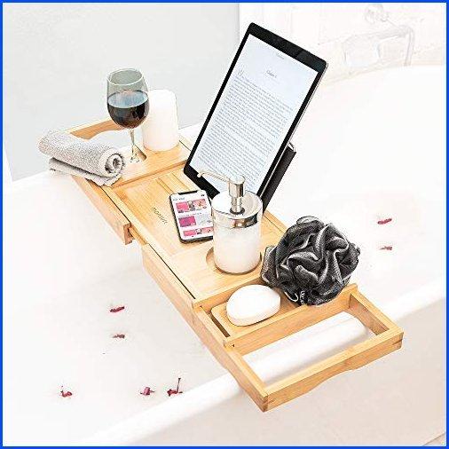 上品な 安い ディスカウント価格ワイングラス 電話 Ipadのタブレット 新品 高級竹風呂ボードキャディ 便利 オシャレな海外の日用雑貨をお得にゲット インテリア雑貨 Compustarcr Com