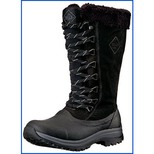 最新人気 Leather & Rubber Tall Apr〓s Arctic 【新品】Muck Lace-Up Boots【並行輸入品】 Winter Women's スノーブーツ