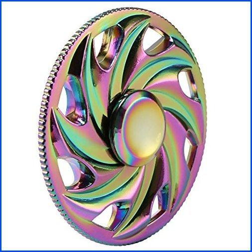 新品 Kivors Metal Light Fidget Spinner Stainless Steel Hand Spinner Toys Stress Release High Speed Spins Precision Metal Edc Adhd Fo スラックライン Operacioneswp Com