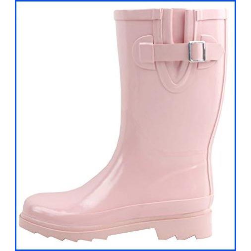 おトク情報がいっぱい 新品 Sunville 便利 オシャレな海外の日用雑貨をお得にゲット レディース ピンク 並行輸入品 カラー Us M 10 サイズ Us レインシューズ ブーツ