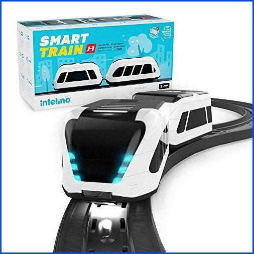 【最新入荷】 Works - Set Starter Train Smart J-1 【新品】intelino Screen-Free - Play Through Coding Teaches That Train Toy Robot - App-Connected and 知育玩具
