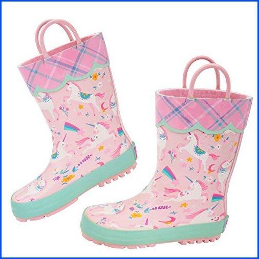人気を誇る Josheph 新品 Stephen 便利 オシャレな海外の日用雑貨をお得にゲット キッズ 12 並行輸入品 ユニコーン ピンク レインブーツ レインブーツ Joseph Stephen キッズ ジュニアシューズ Www Nyamiramar Se