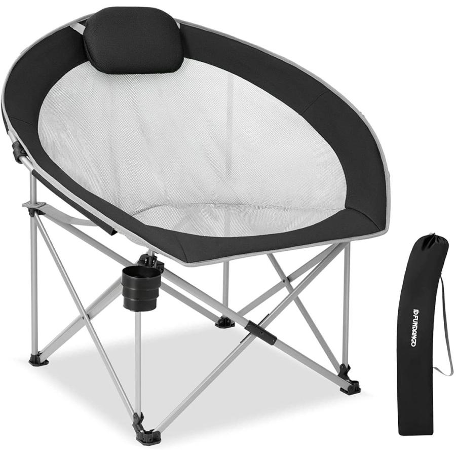 Fundango ビーチチェア ムーンチェア 折りたたみ アウトドア キャンプ ラウンジチェア 折りたたみ椅 定休日以外毎日出荷中