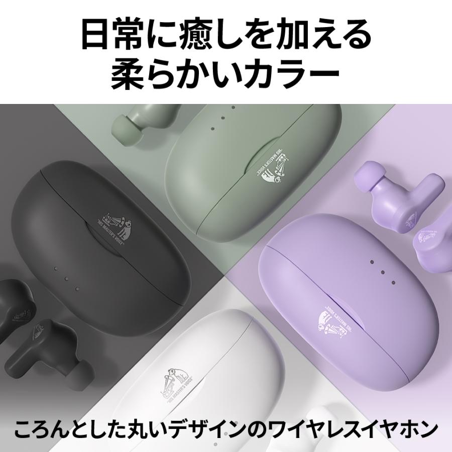 ビクター HA-A20T 完全ワイヤレスイヤホン パープル グリーン ブラック