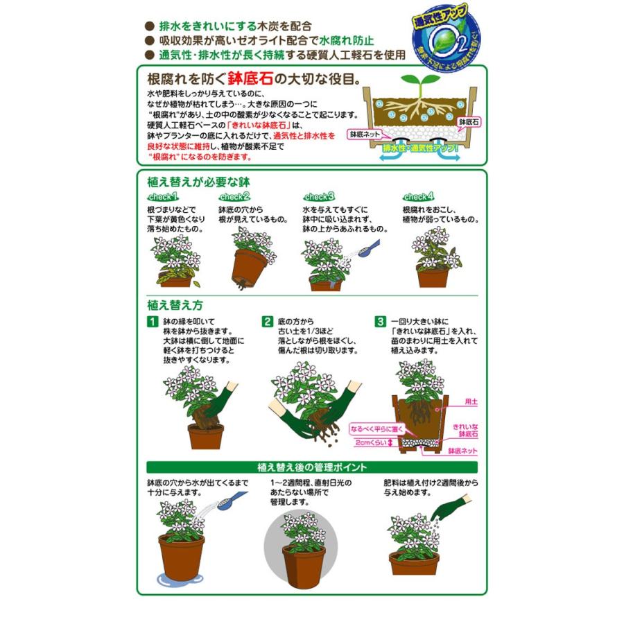 きれいな鉢底石3l よろずや倉庫 通販 Yahoo ショッピング