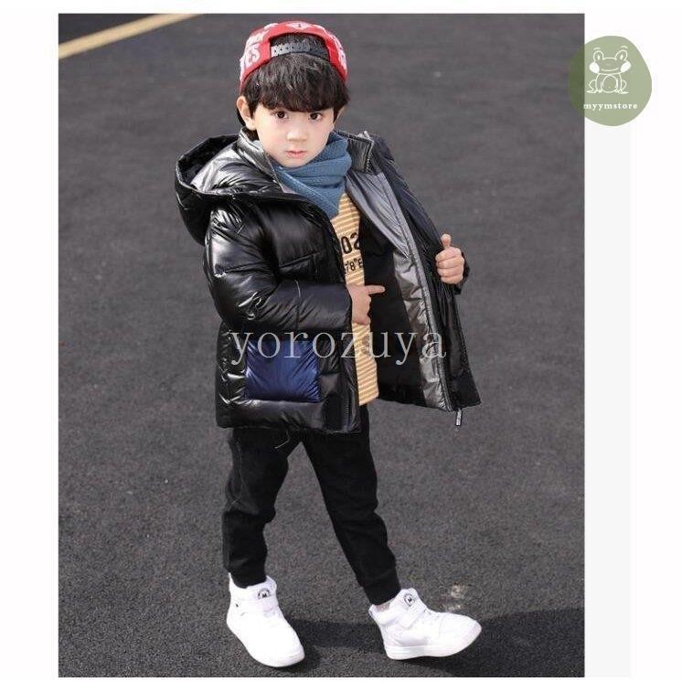 正規品 ショートコート フード付き アウター 綿入れ 子供服 男の子 中綿コート ダウンコート 冬着 ジャケット キッズ 子供服 旅行 お出かけ 韓国風 厚手 子供コート 特別価格 Helpit Me
