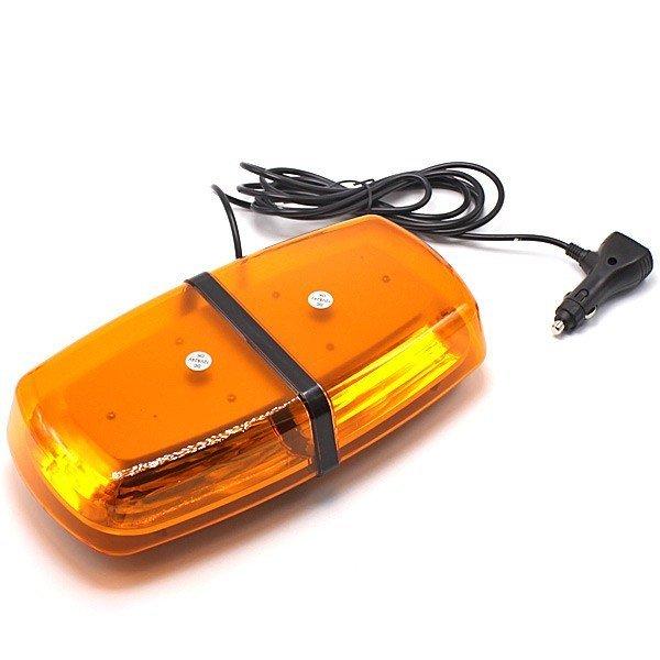 LED 回転灯 黄色 パトランプ 12V/24V フラッシュライト 2個 セット