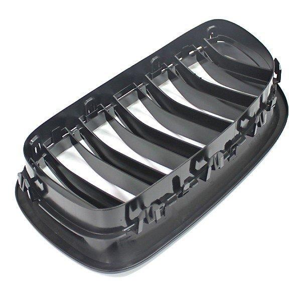 BMW 5シリーズ F10/F11/F18 キドニーグリル M5 フロントグリル BMW 5シリーズ F10 F11 フロント用 艶ありブラックキドニー