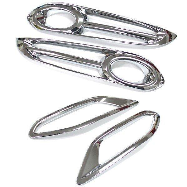 VEZEL ヴェゼル ハイブリット リアバンパー フォグカバー カスタム パーツ  メッキ  ガーニッシュ 外装 ホンダ ベゼル | ヴェゼル | 01