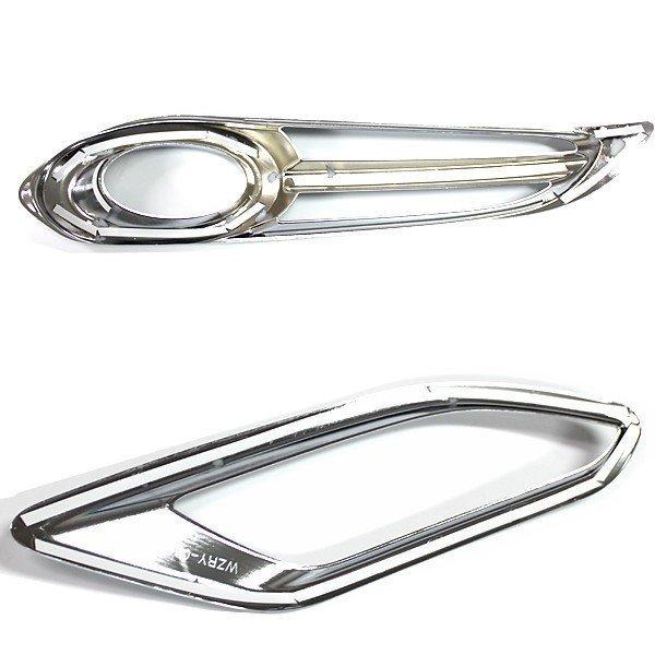 VEZEL ヴェゼル ハイブリット リアバンパー フォグカバー カスタム パーツ  メッキ  ガーニッシュ 外装 ホンダ ベゼル | ヴェゼル | 02