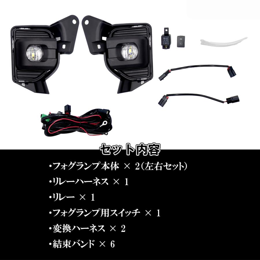 LED フォグランプ ユニット トヨタ ハイエース 200系 レジアスエース 4