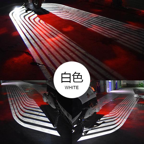 バイク用 天使の翼 LED アンダー ライト プロジェクションランプ