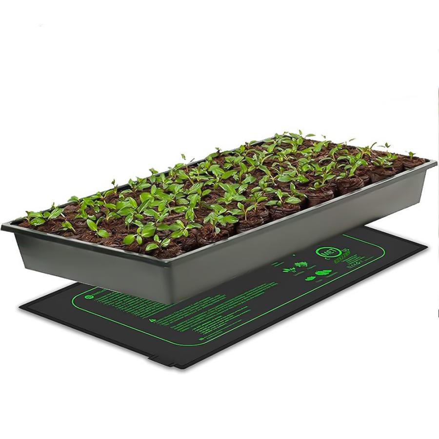 園芸発芽マット 1枚入り 育苗器 ヒーターマット 植物加熱用 園芸用