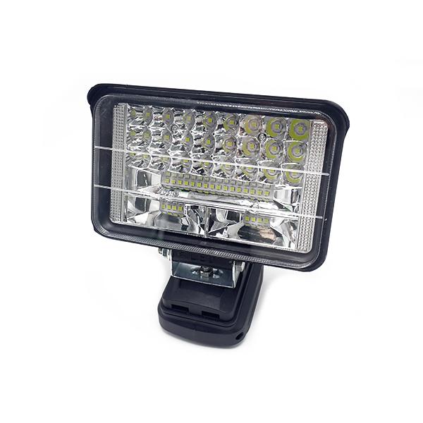 マキタ makita 充電付 LED ワークライト 投光器 作業灯 USB 汎用 ホワイト 白 18v 14.4v 7200LM 144W 5インチ 角度調節 夜間作業 車 補助ランプ｜yorozuya2｜07