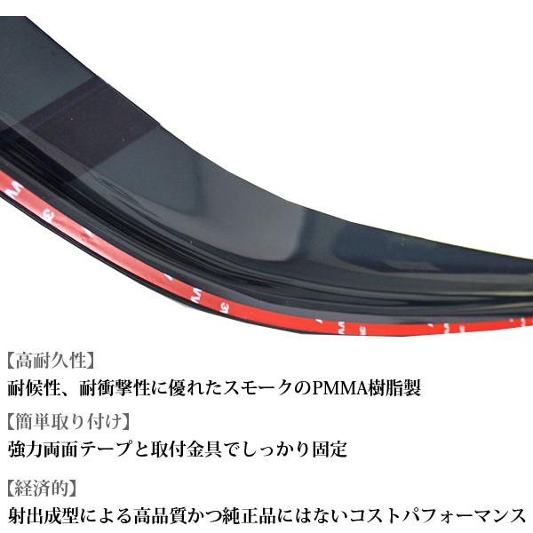 ハイエース 200系 ドアバイザー サイドバイザー 1型 2型 3型 4型 5型 6