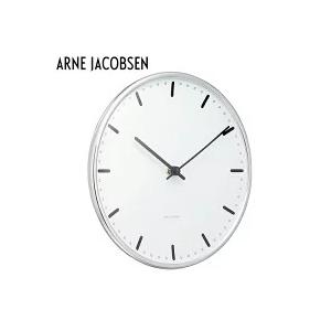 【新品未使用】アルネ・ヤコブセン ウォールクロック シティーホール21cm アルネ・ヤコブセン ウォールクロック シティーホール│名作