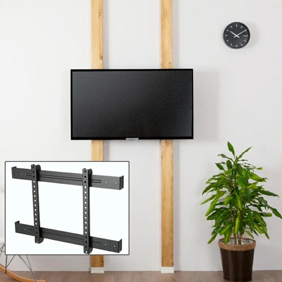 LABRICOテレビハンガーセット LABRICO テレビスタンド テレビハンガー 浮かせるブラケット2本用
