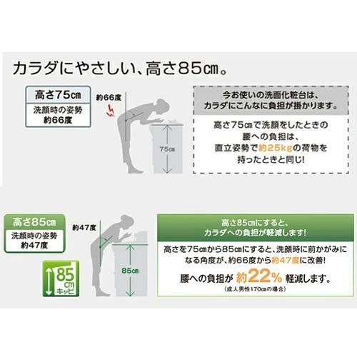 クリナップ 洗面化粧台 ファンシオ 間口60cm 開き扉タイプ 単色 クリナップ 洗面化粧台 ファンシオ 間口60cm 開き扉タイプ 単色