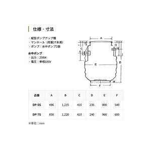 ダイワ化成 放流ポンプ槽 500L 槽のみ DP-5SH 配管付き : 萬屋 ダイワ化成 放流ポンプ槽 500L 槽のみ DP-5SH 配管付き : 萬屋