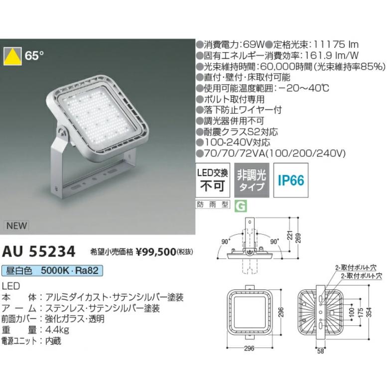 コイズミ　照明 コイズミ照明 KOIZUMI コイズミ 防雨型 屋外用ハイパワー投光器