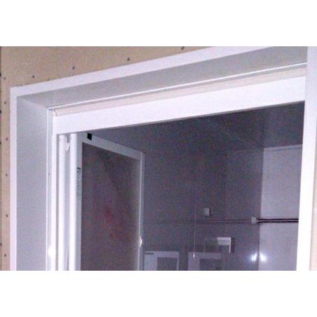 城東テクノ 樹脂製ドア枠三方枠セット L字タイプ ホワイト SP-7003-WT