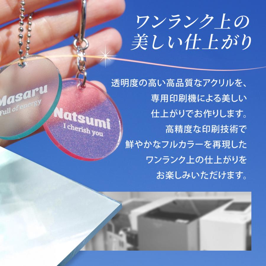 名入れ シースルー キーホルダー 冬 ( ラウンド ( 雪の結晶 )  /  スノーマン  /  へび  ) 初売り2025 かわいい おしゃれ 安い プレゼント 名前 |  | 15