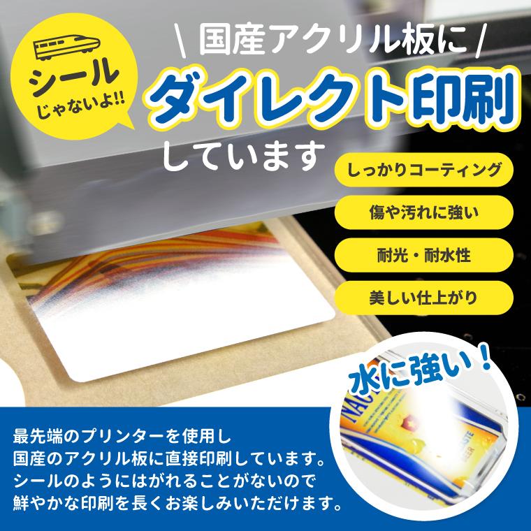 【かな様ご確認用】☆新幹線名入れキーホルダー☆ 名入れ かわいい 新幹線 の キーホルダー ( 両面印刷 / 923形