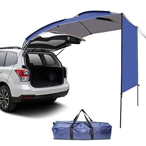 開店祝い Wisamic タープテント車用 日よけテント カーサイドタープ カーテント 設営簡単 単体使用可能 Uvカート 収納袋付き 様々な車に対応 最新コレックション Bajawinescabo Com