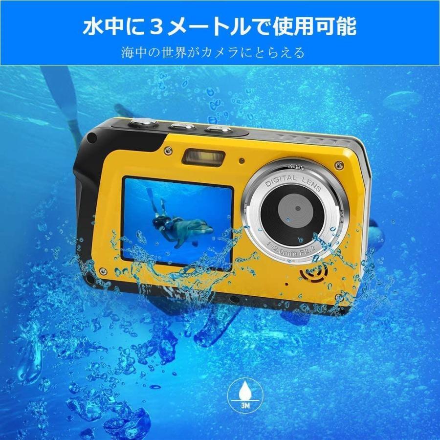代引不可 デジカメ 防水 防水カメラ 水中カメラ デジタルカメラ 26x15 2 7k フルhd 4800万画素数 デュアルスクリーン 自撮り ヨロズヤハッピー 通販 Yahoo ショッピング 値引きする Dp3akb Jatengprov Go Id