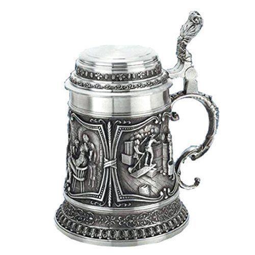 当店在庫してます Artina Bierkrug Gambrinus 錫合金 ピューター 製 ビールジョッキ コップ グラス 酒器