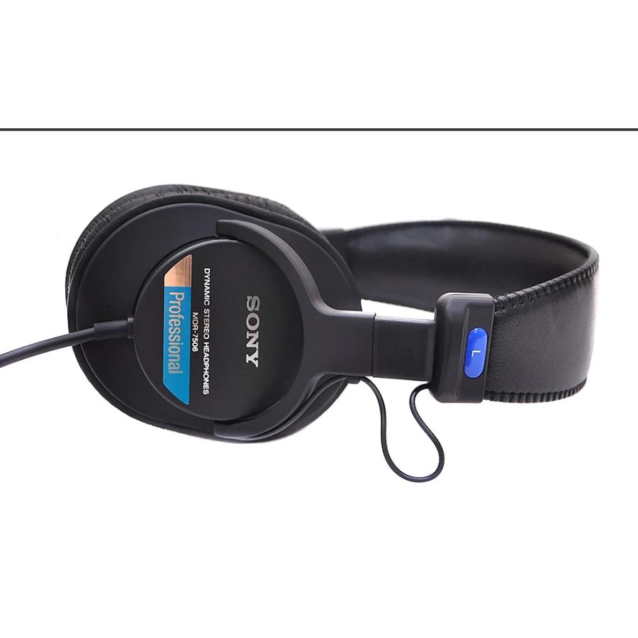 実物 SONY ソニー MDR-7506 密閉型 有線 モニター ヘッドホン