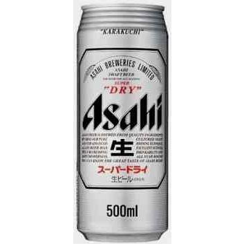 アサヒ スーパードライ 500mL 1ケース（24本入）｜yorozuyasan