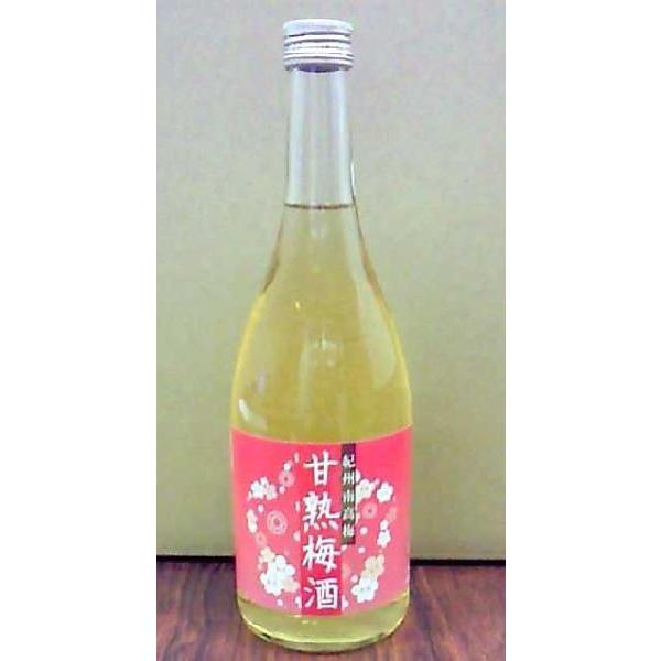 甘熟梅酒 720mL 1本 和歌山 梅酒 ギフト 贈り物 夏 本場梅酒 お土産 アルコール｜yorozuyasan