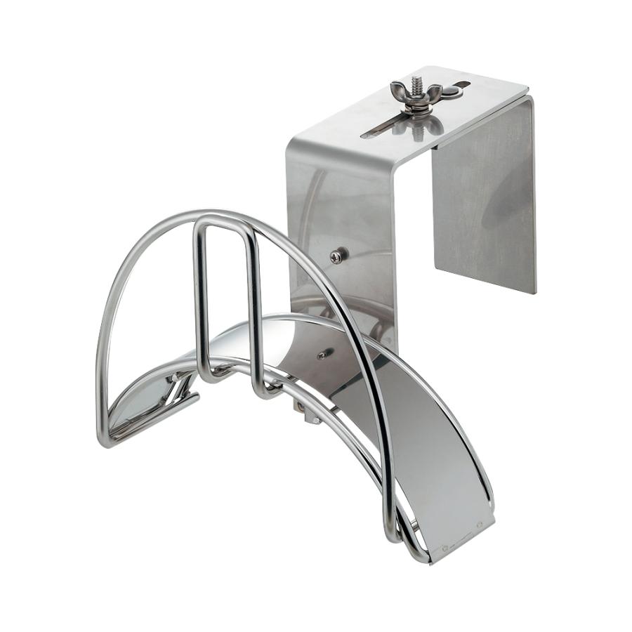 559-303 カクダイ ステンレスハンガー(ベランダ用) ベランダでホースを