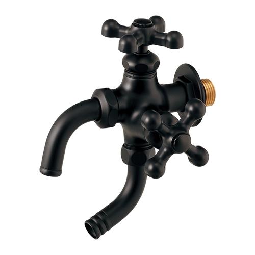 カクダイ万能ホーム双口水栓 704-116-13 全部で3点セット Amazon