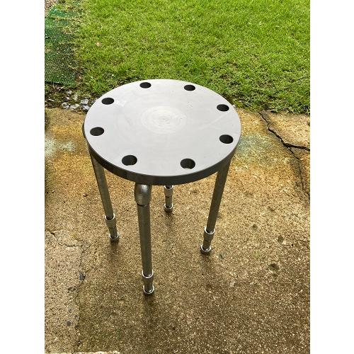 インダストリアルアンティークチェア　スツール　ビンテージガス配管 ガス管のDIYキット スツール脚 配管を使ったインダストリアル